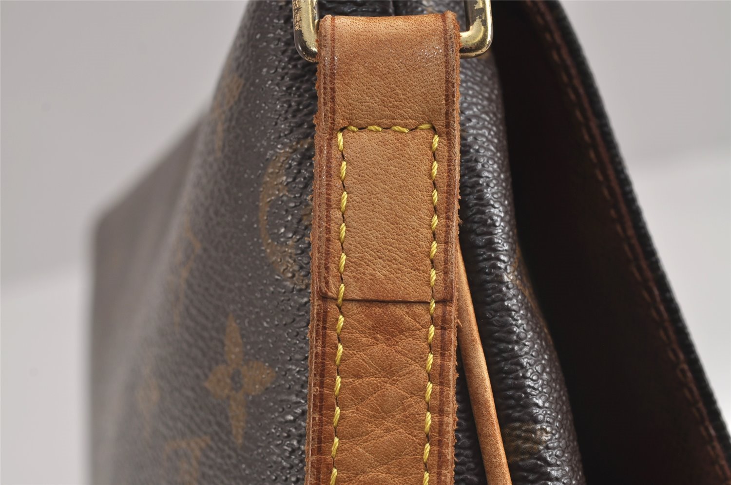 Authentic Louis Vuitton Monogram Musette Tango M51388 Shoulder Cross Bag 5142J