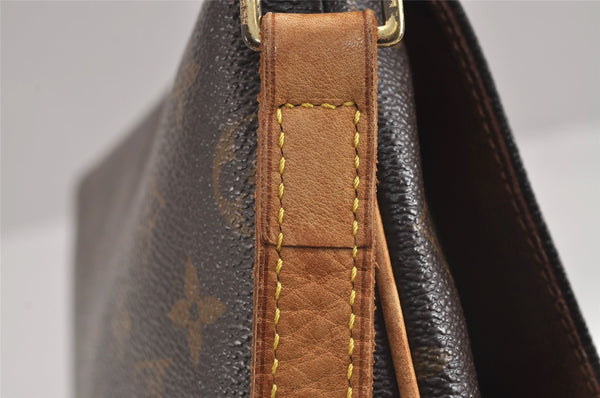 Authentic Louis Vuitton Monogram Musette Tango M51388 Shoulder Cross Bag 5142J