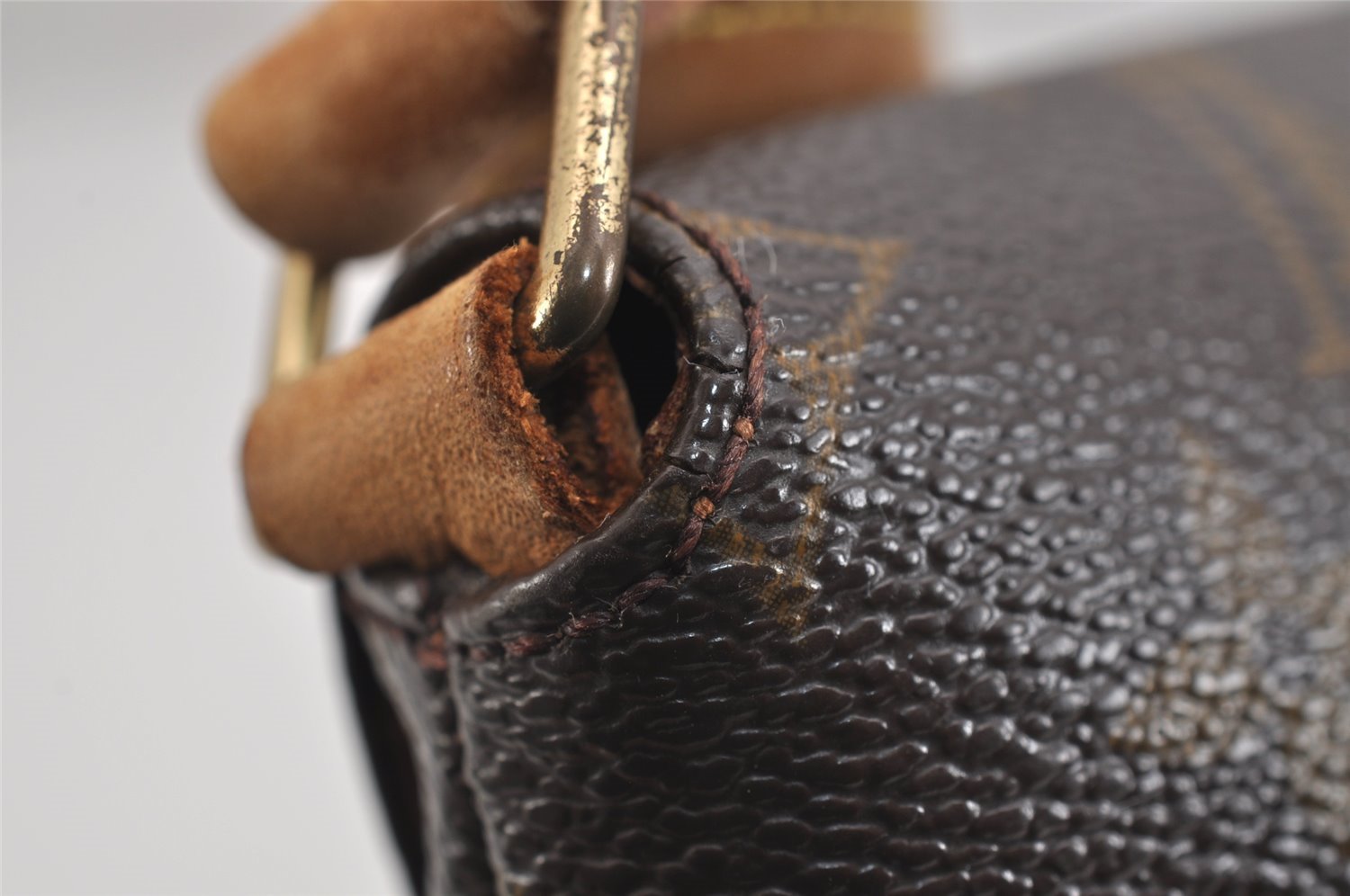 Authentic Louis Vuitton Monogram Musette Tango M51388 Shoulder Cross Bag 5142J