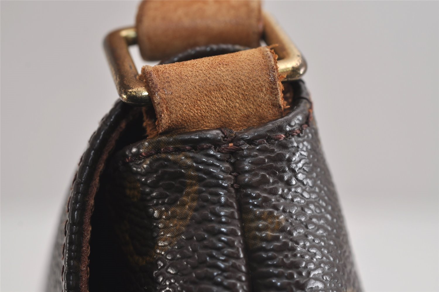 Authentic Louis Vuitton Monogram Musette Tango M51388 Shoulder Cross Bag 5142J