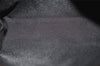 Authentic GUCCI Cosmetic Pouch Purse GG Canvas Leather 115237 Black 5144K