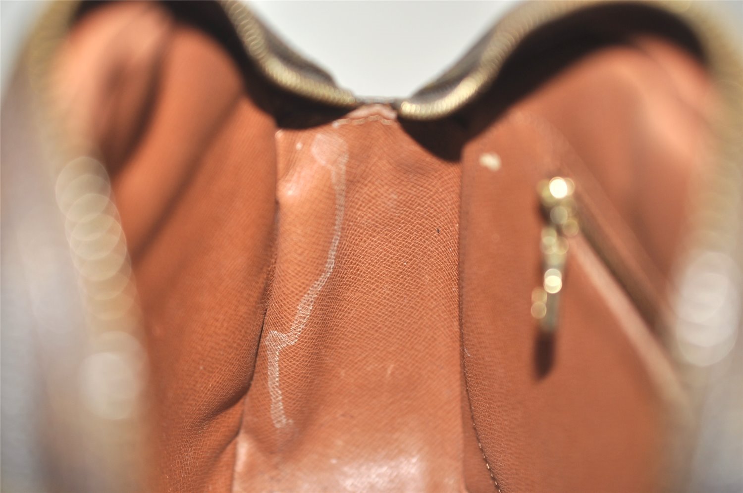 Authentic Louis Vuitton Monogram Senlis Shoulder Crossbody Bag M51222 Junk 5145I