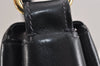 Authentic GUCCI Vintage Shoulder Hand Bag Purse Leather Navy 5147J