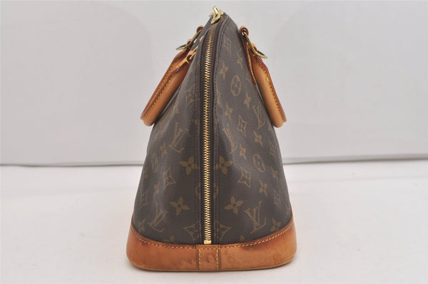 Authentic Louis Vuitton Monogram Alma Hand Bag Purse M51130 LV 5148J