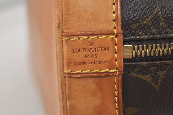Authentic Louis Vuitton Monogram Alma Hand Bag Purse M51130 LV 5148J