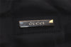 Authentic GUCCI Vintage Travel Boston Bag Nylon Enamel 0120389 Black 5148K
