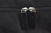 Authentic GUCCI Vintage Travel Boston Bag Nylon Enamel 0120389 Black 5148K