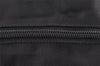 Authentic GUCCI Vintage Travel Boston Bag Nylon Enamel 0120389 Black 5148K