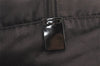 Authentic GUCCI Vintage Travel Boston Bag Nylon Enamel 0120389 Black 5148K
