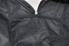 Authentic GUCCI Vintage Travel Boston Bag Nylon Enamel 0120389 Black 5148K