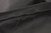 Authentic GUCCI Vintage Travel Boston Bag Nylon Enamel 0120389 Black 5148K