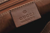 Authentic GUCCI Web Sherry Line Shoulder Hand Bag GG Canvas Leather Brown 5149K