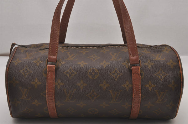 Authentic Louis Vuitton Monogram Papillon 30 Hand Bag Old Model LV 5151I