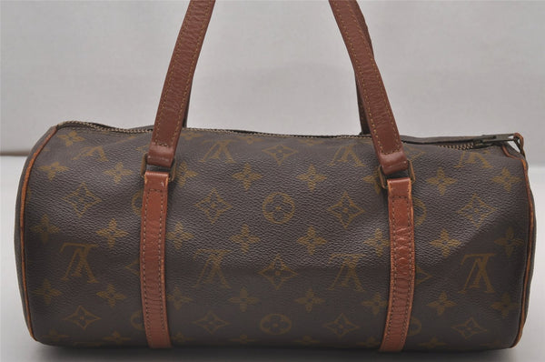 Authentic Louis Vuitton Monogram Papillon 30 Hand Bag Old Model LV 5151I