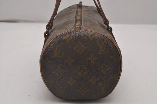 Authentic Louis Vuitton Monogram Papillon 30 Hand Bag Old Model LV 5151I