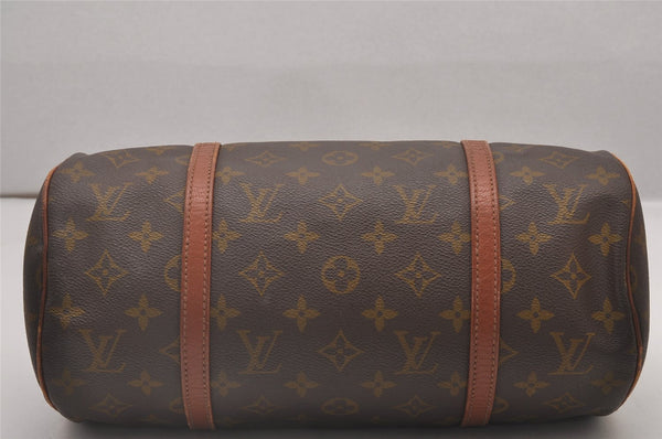 Authentic Louis Vuitton Monogram Papillon 30 Hand Bag Old Model LV 5151I