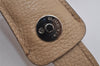 Authentic BURBERRY Vintage Leather Shoulder Cross Body Bag Purse Beige 5151J