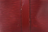 Authentic Louis Vuitton Epi Petit Noe Shoulder Drawstring Bag M44107 Red 5152I
