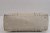 Authentic GUCCI Lovely Heart Guccissima GG Leather Tote Bag 257069 White 5153J