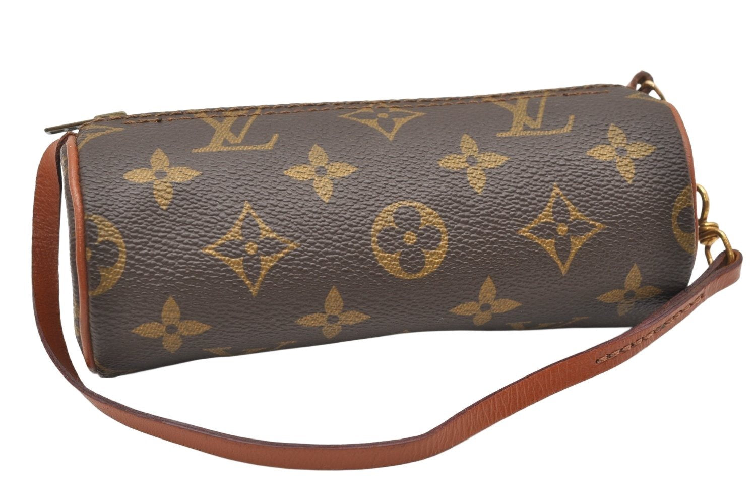 Authentic Louis Vuitton Monogram Papillon Pouch Old Model LV 5153K