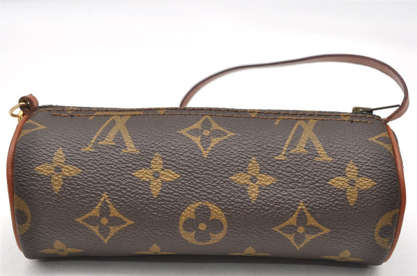 Authentic Louis Vuitton Monogram Papillon Pouch Old Model LV 5153K