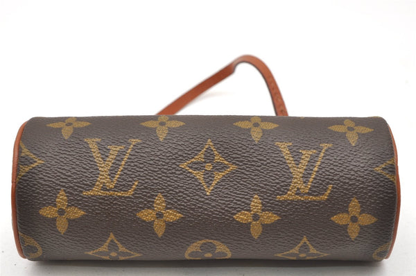 Authentic Louis Vuitton Monogram Papillon Pouch Old Model LV 5153K