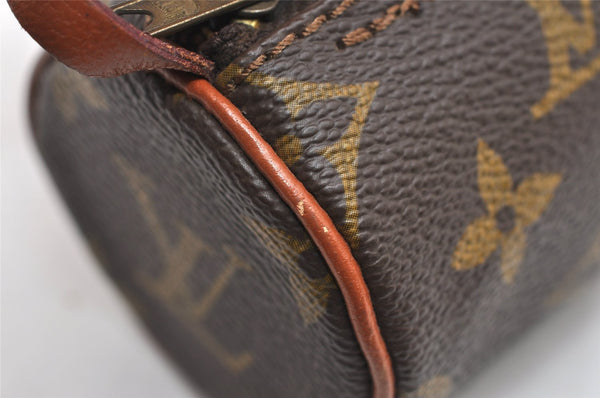 Authentic Louis Vuitton Monogram Papillon Pouch Old Model LV 5153K