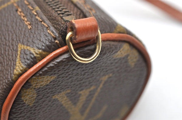 Authentic Louis Vuitton Monogram Papillon Pouch Old Model LV 5153K