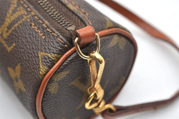 Authentic Louis Vuitton Monogram Papillon Pouch Old Model LV 5153K