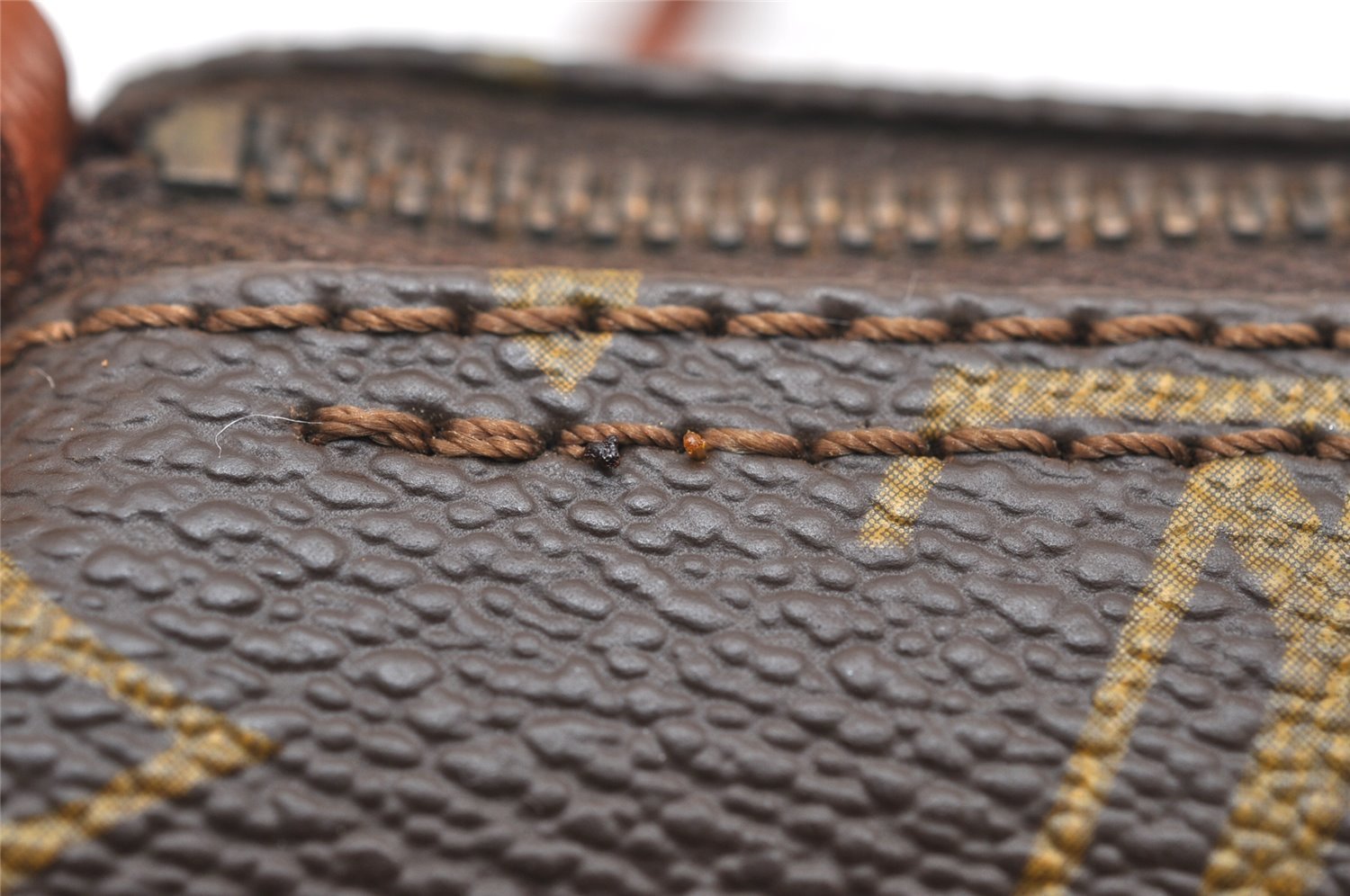 Authentic Louis Vuitton Monogram Papillon Pouch Old Model LV 5153K