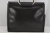 Authentic GUCCI Vintage Shoulder Hand Bag Leather Black Junk 5154J