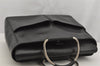 Authentic GUCCI Vintage Shoulder Hand Bag Leather Black Junk 5154J