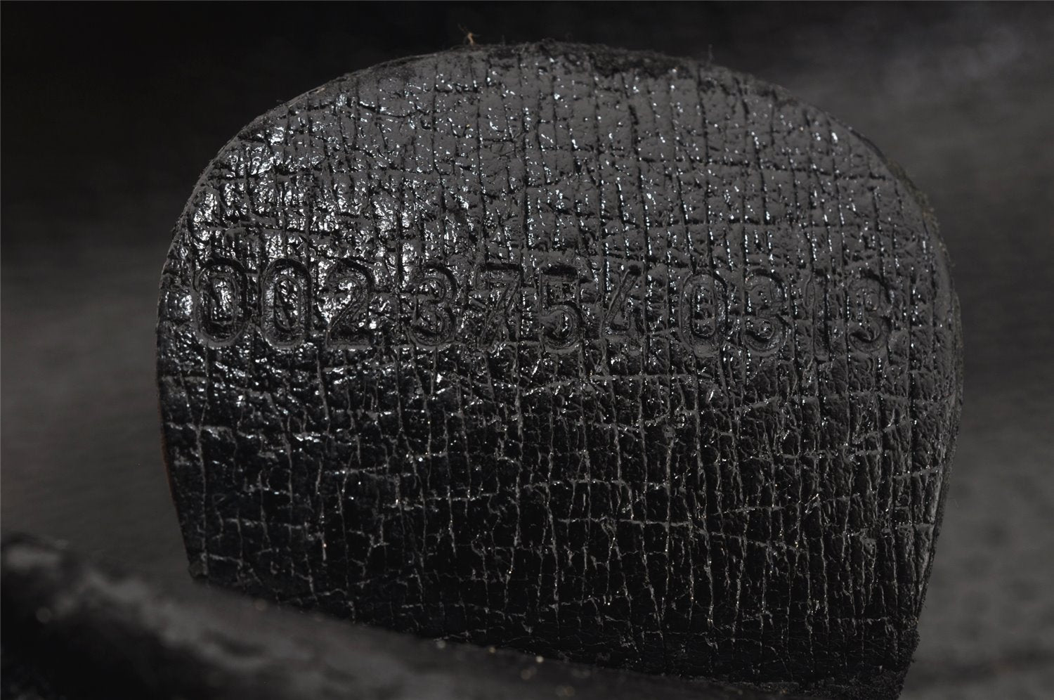 Authentic GUCCI Vintage Shoulder Hand Bag Leather Black Junk 5154J