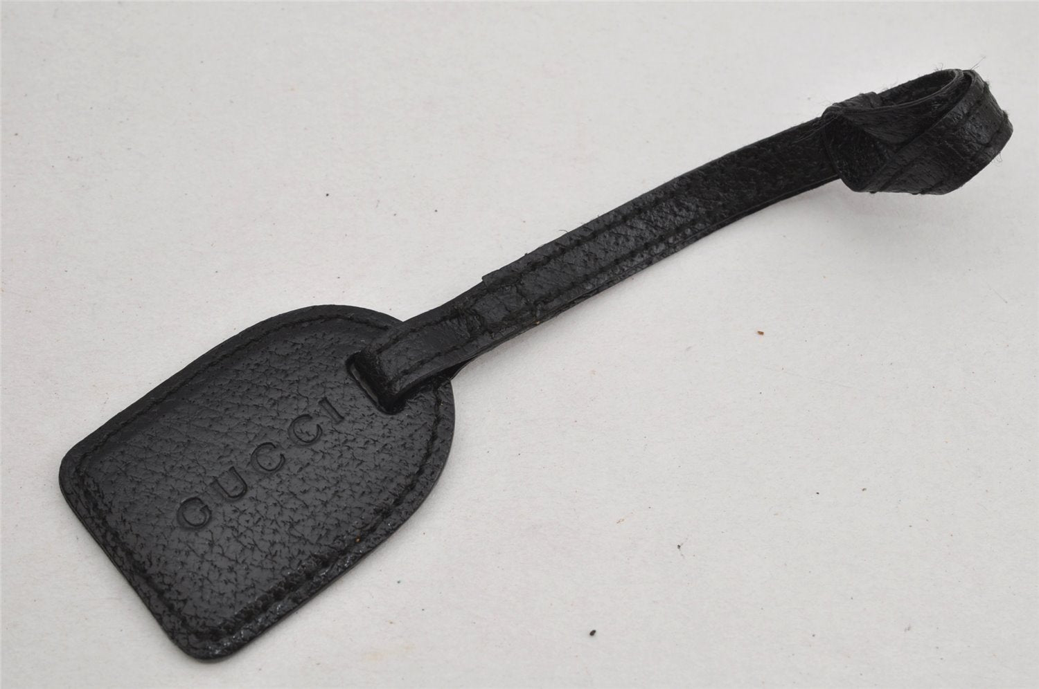 Authentic GUCCI Vintage Shoulder Hand Bag Leather Black Junk 5154J