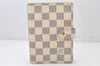 Authentic Louis Vuitton Damier Azur Agenda PM Notebook Cover R20706 LV 5154K