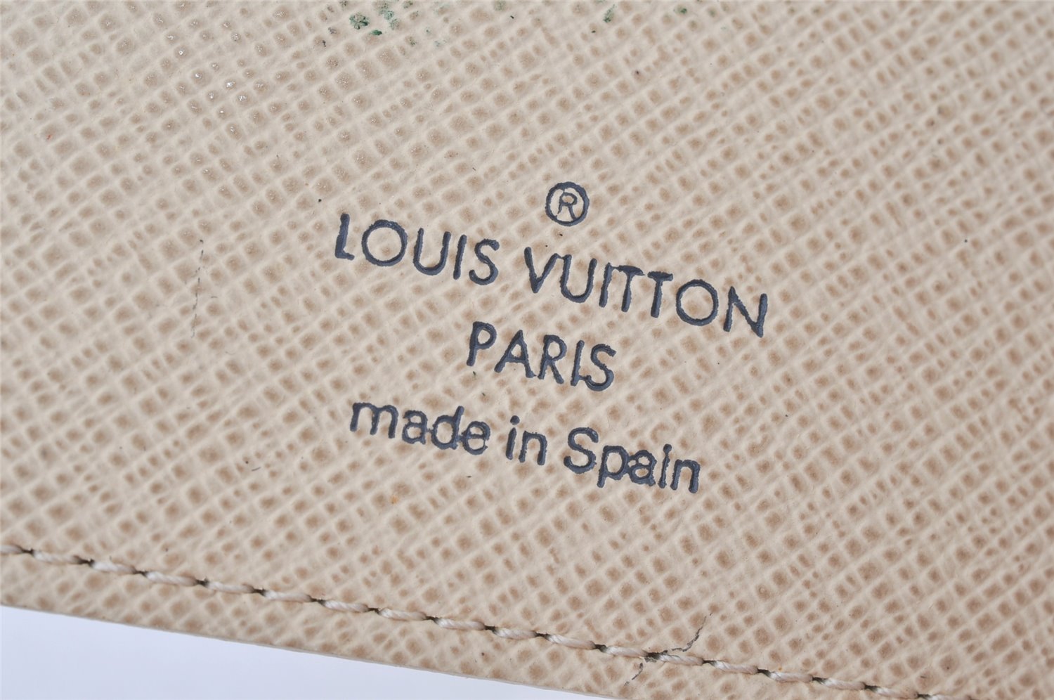Authentic Louis Vuitton Damier Azur Agenda PM Notebook Cover R20706 LV 5154K