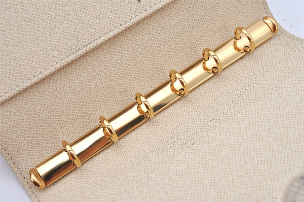 Authentic Louis Vuitton Damier Azur Agenda PM Notebook Cover R20706 LV 5154K