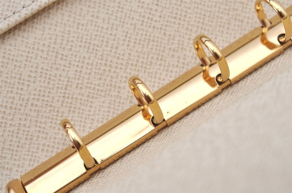 Authentic Louis Vuitton Damier Azur Agenda PM Notebook Cover R20706 LV 5154K