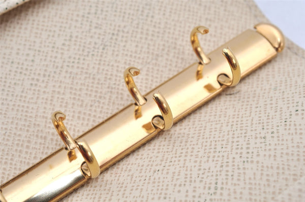 Authentic Louis Vuitton Damier Azur Agenda PM Notebook Cover R20706 LV 5154K