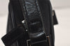Authentic GUCCI Vintage Clutch Hand Bag Purse Nylon Leather 73956 Black 5155K