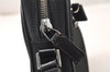 Authentic GUCCI Vintage Clutch Hand Bag Purse Nylon Leather 73956 Black 5155K