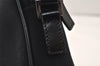 Authentic GUCCI Vintage Clutch Hand Bag Purse Nylon Leather 73956 Black 5155K