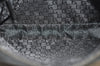 Authentic GUCCI Vintage Clutch Hand Bag Purse Nylon Leather 73956 Black 5155K