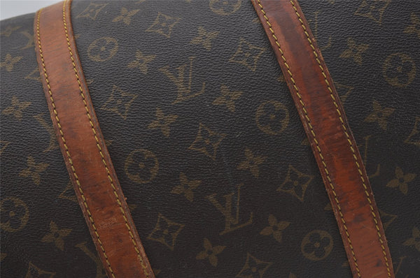 Authentic Louis Vuitton Monogram Keepall Bandouliere 55 M41414 Boston Bag 5156I