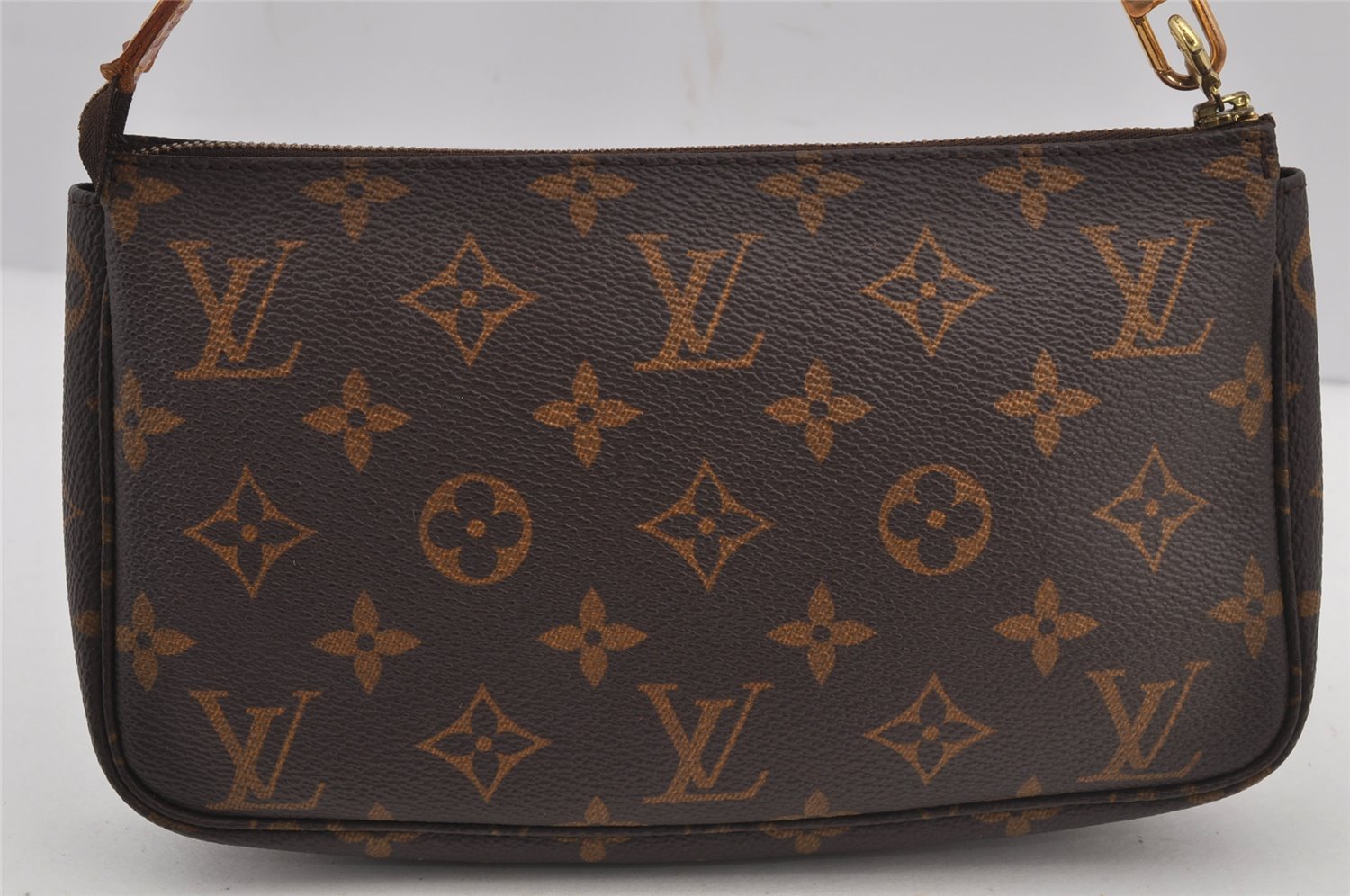 Authentic Louis Vuitton Monogram Pochette Accessoires Pouch M51980 LV 5156J