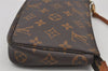 Authentic Louis Vuitton Monogram Pochette Accessoires Pouch M51980 LV 5156J
