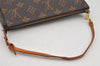 Authentic Louis Vuitton Monogram Pochette Accessoires Pouch M51980 LV 5156J