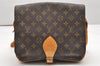 Authentic Louis Vuitton Monogram Cartouchiere GM M51252 Shoulder Cross Bag 5156K