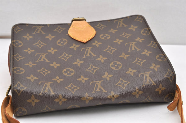 Authentic Louis Vuitton Monogram Cartouchiere GM M51252 Shoulder Cross Bag 5156K