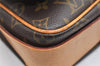 Authentic Louis Vuitton Monogram Cartouchiere GM M51252 Shoulder Cross Bag 5156K